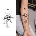 Ángel ADN – Tatuaje Semi Permanente