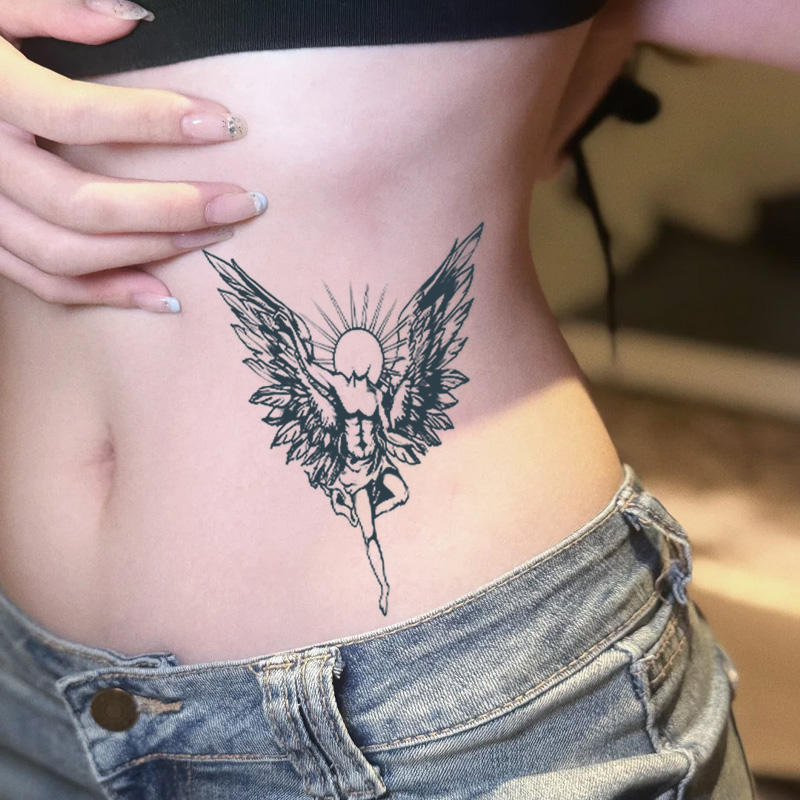 Alas divinas – Tatuaje Semi Permanente