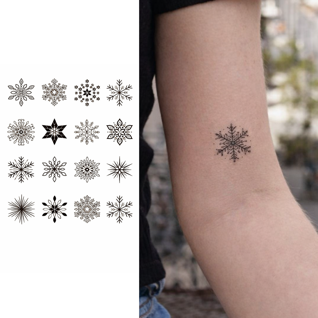 (16 tatuajes) Ilustraciones – Tatuaje Semi permanente