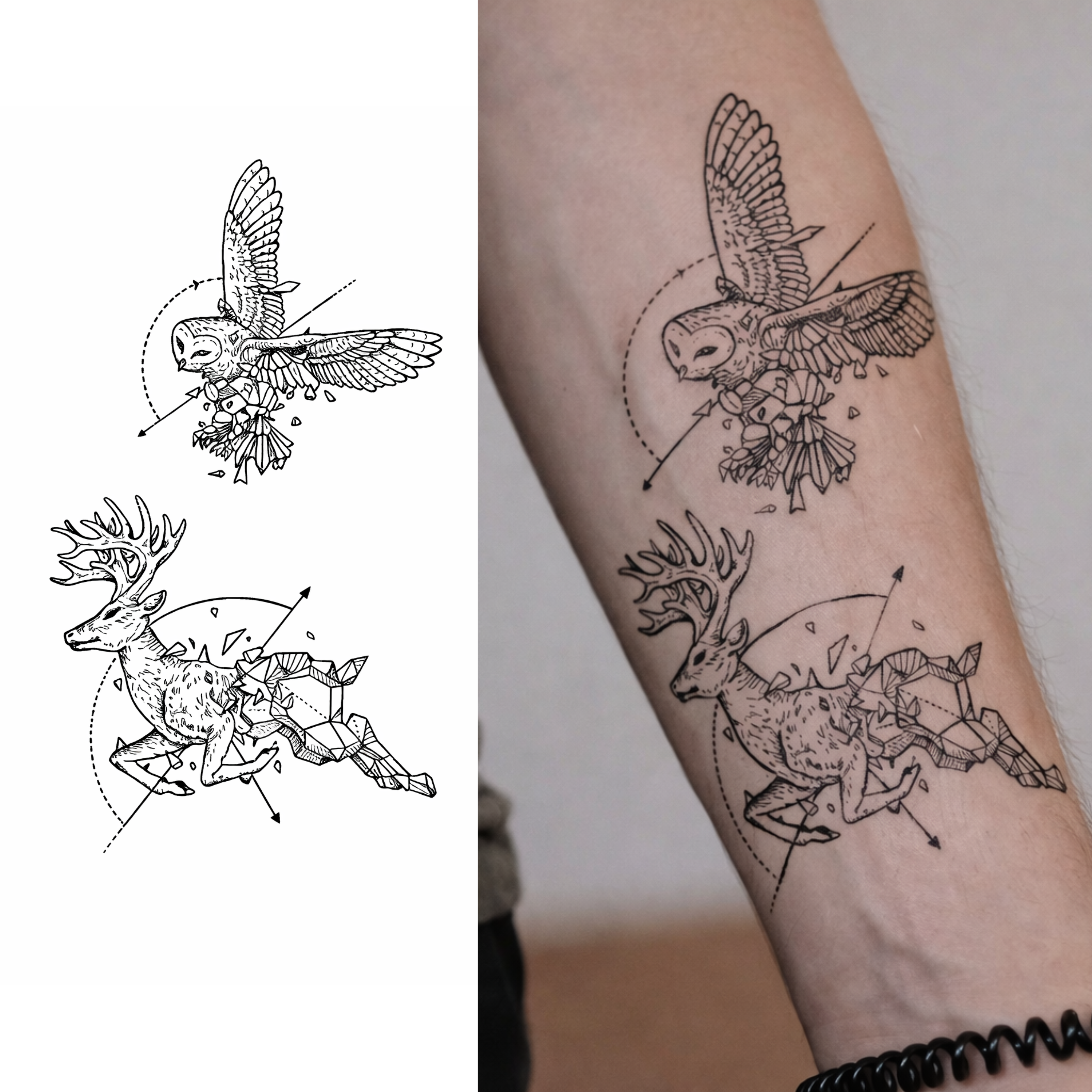 Animales Guardianes – Tatuaje Semi Permanente