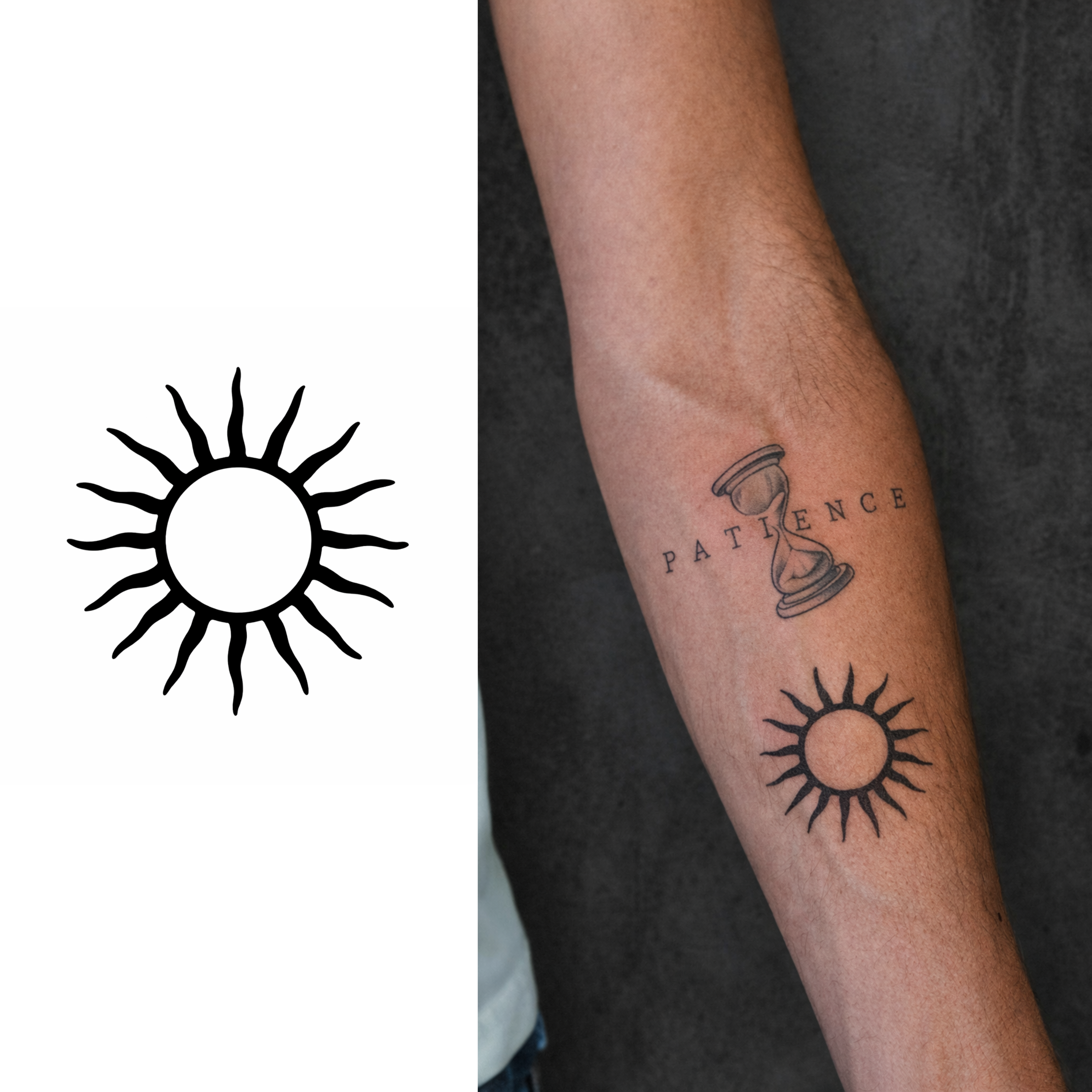 Sol – Tatuaje Semi permanente