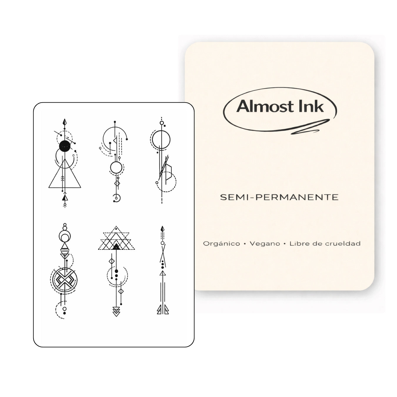 Diseños geométricos – Tatuaje Semi Permanente