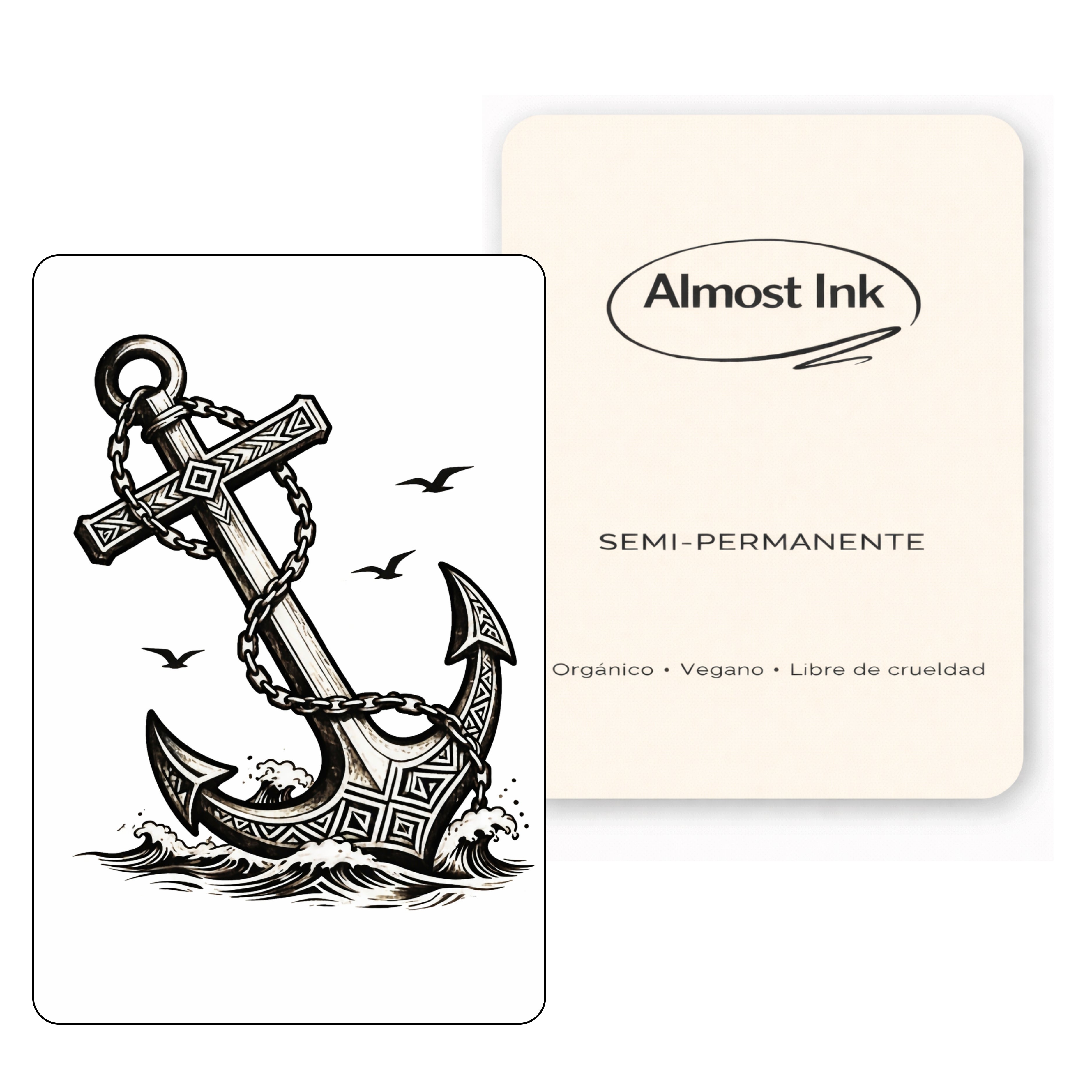 Ancla – Tatuaje Semi permanente