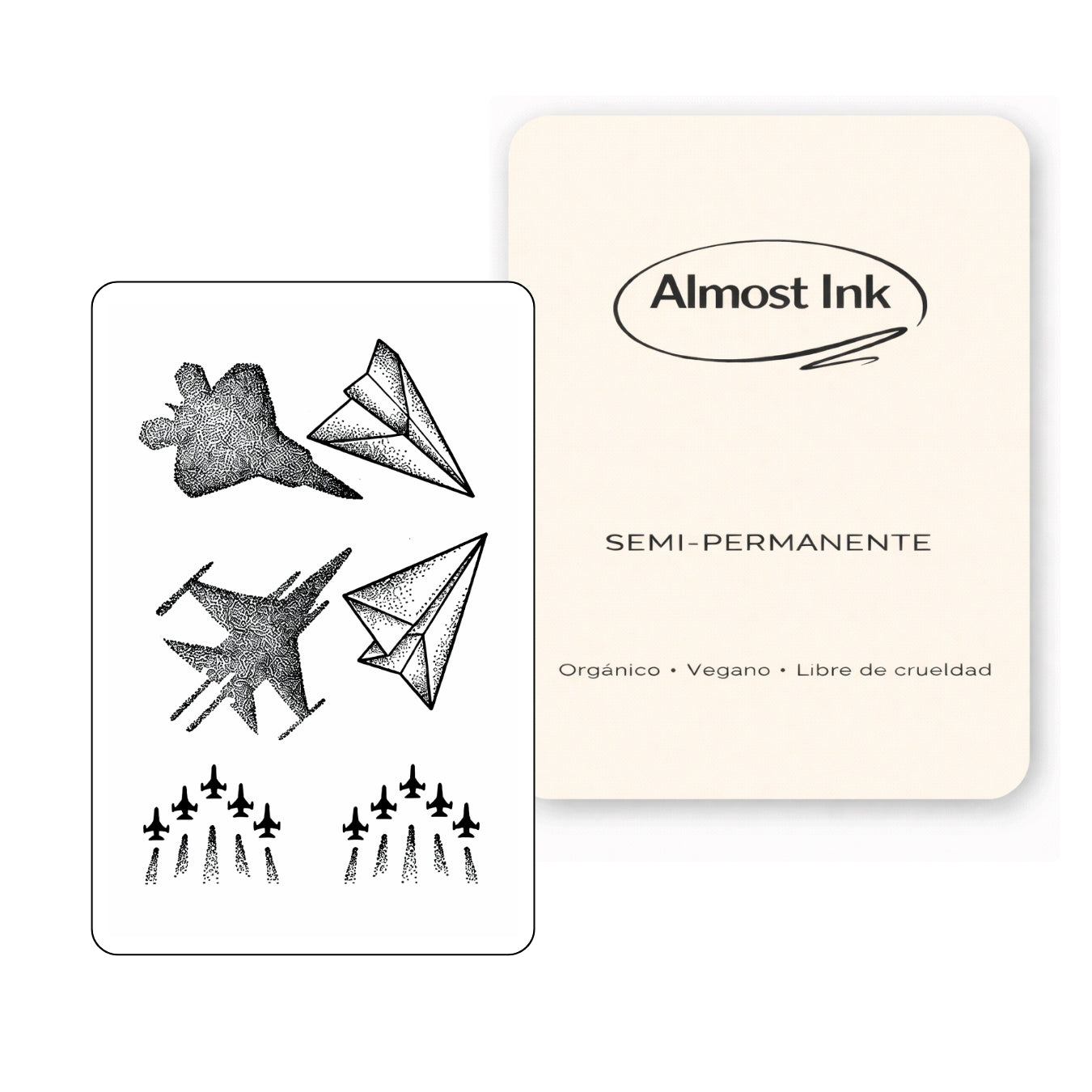 Aviones – Tatuaje Semi Permanente