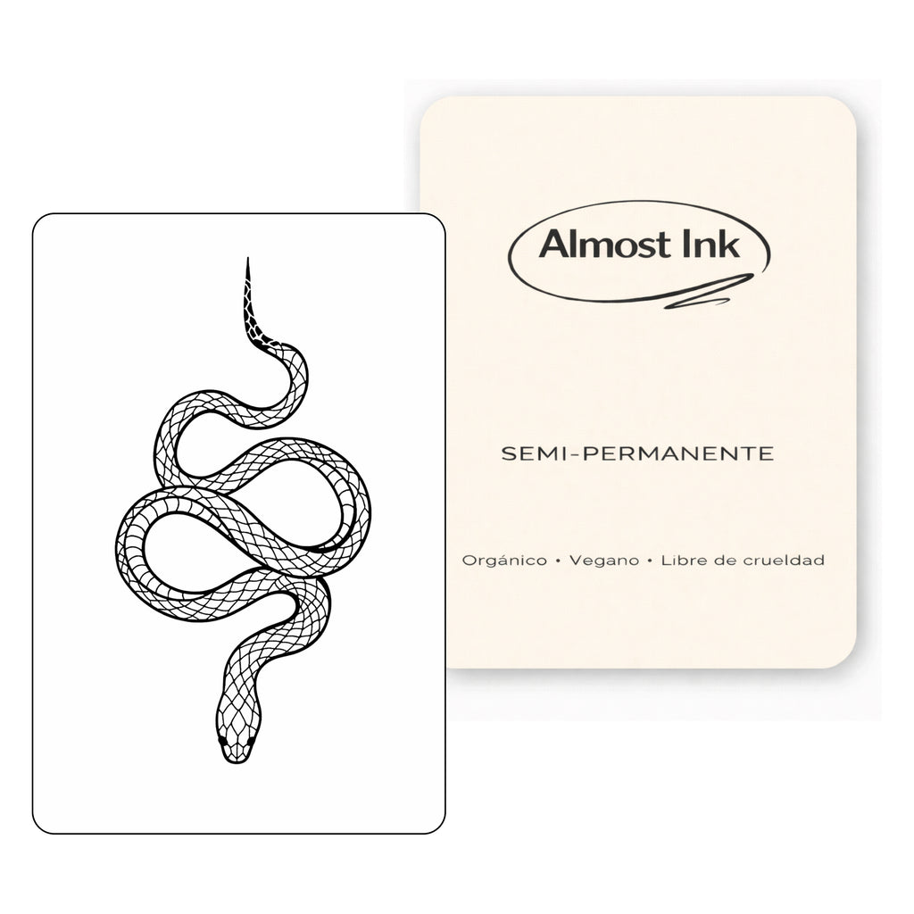 Serpiente – Tatuaje Semi Permanente