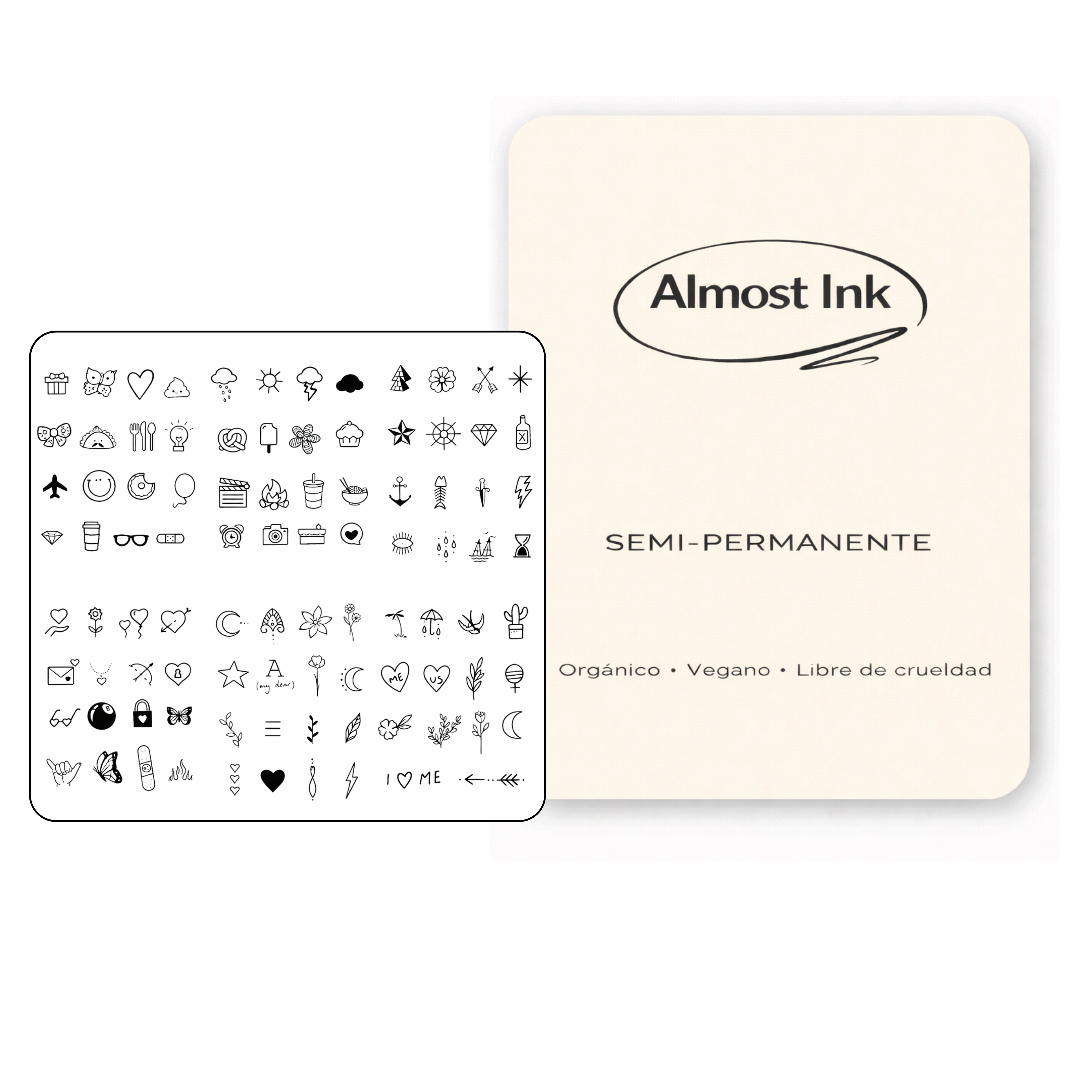 Multiples signos – Tatuaje Semi Permanente