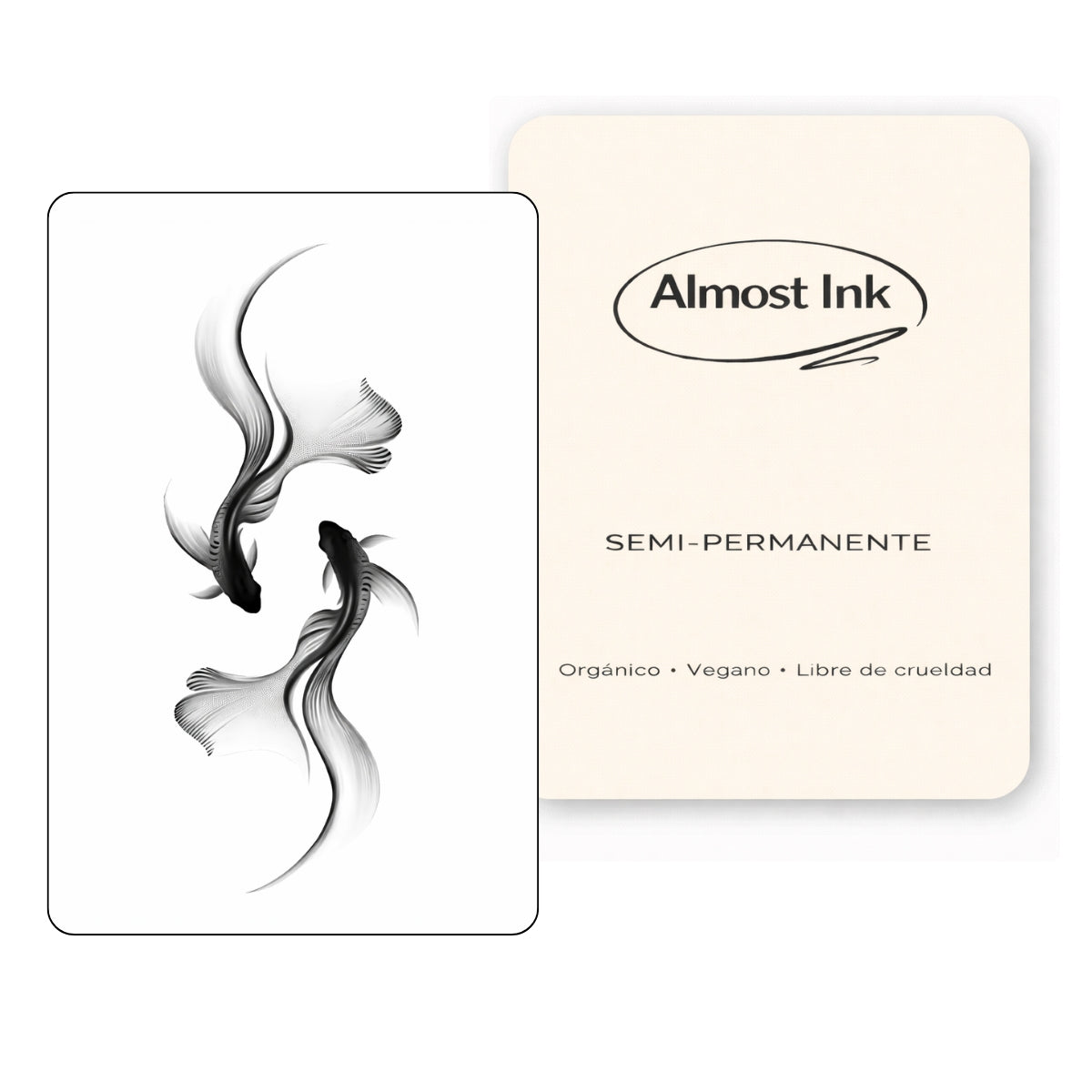 Peces Koi – Tatuaje Semi Permanente