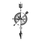 Brújula – Tatuaje Semi Permanente