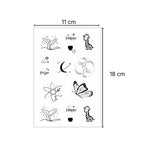 (13 tatuajes) Animales – Tatuaje Semi permanente