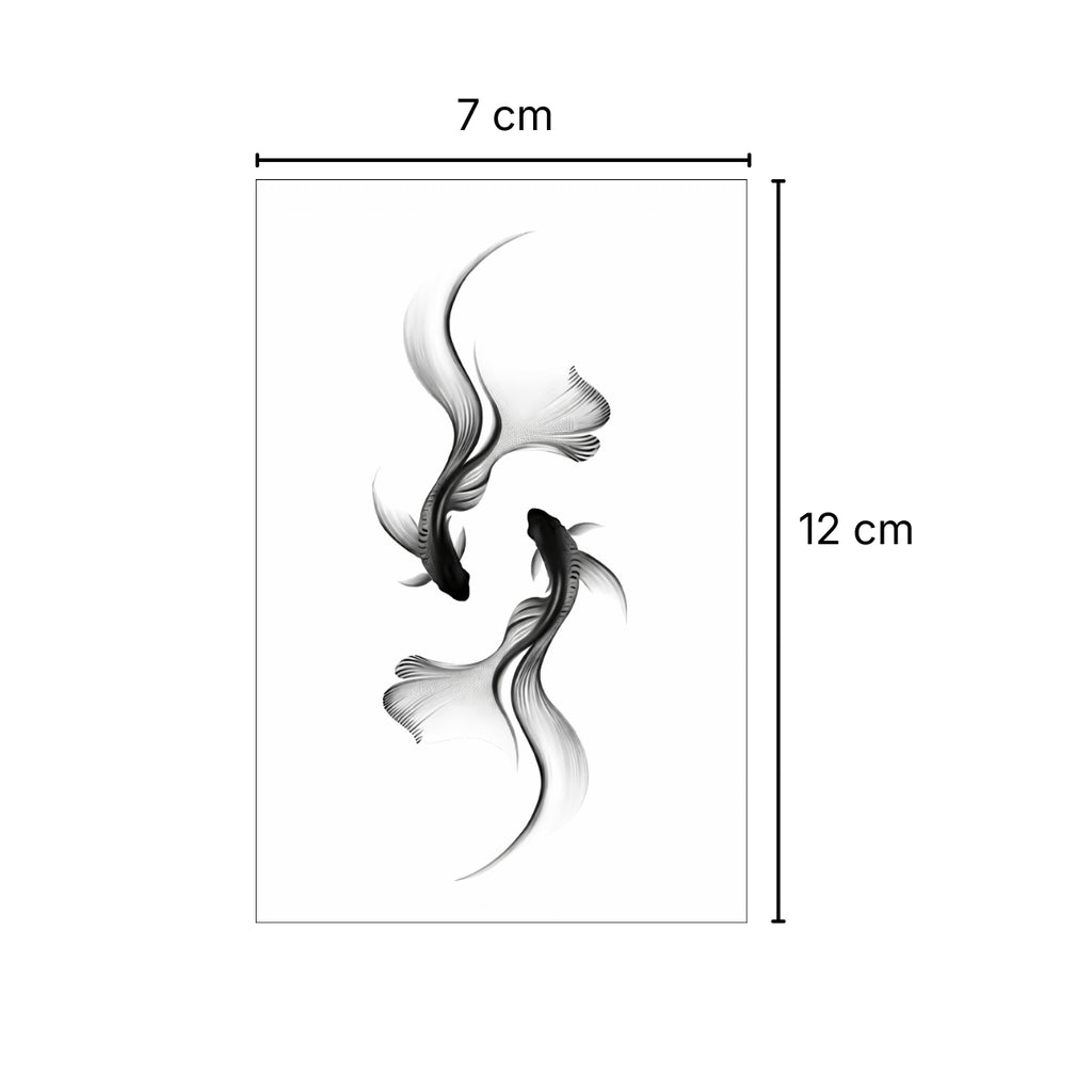 Peces Koi – Tatuaje Semi Permanente