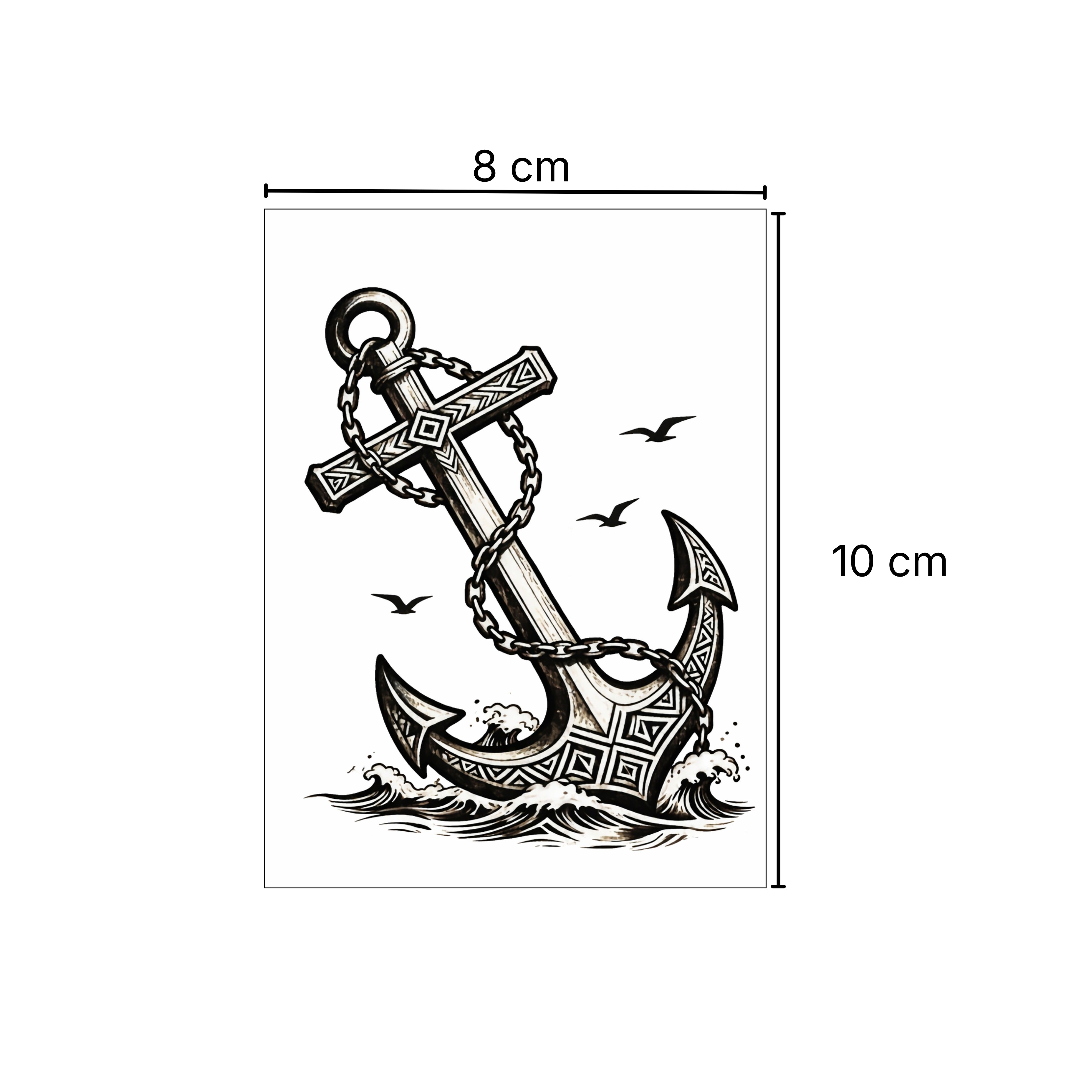 Ancla – Tatuaje Semi permanente