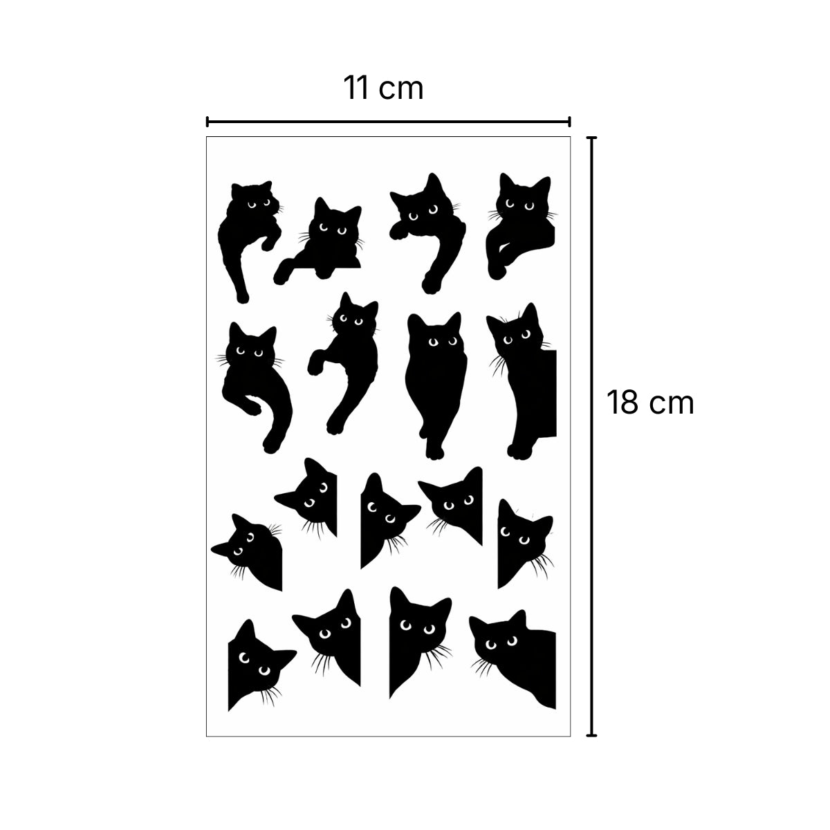 Gatos – Tatuaje Semi Permanente