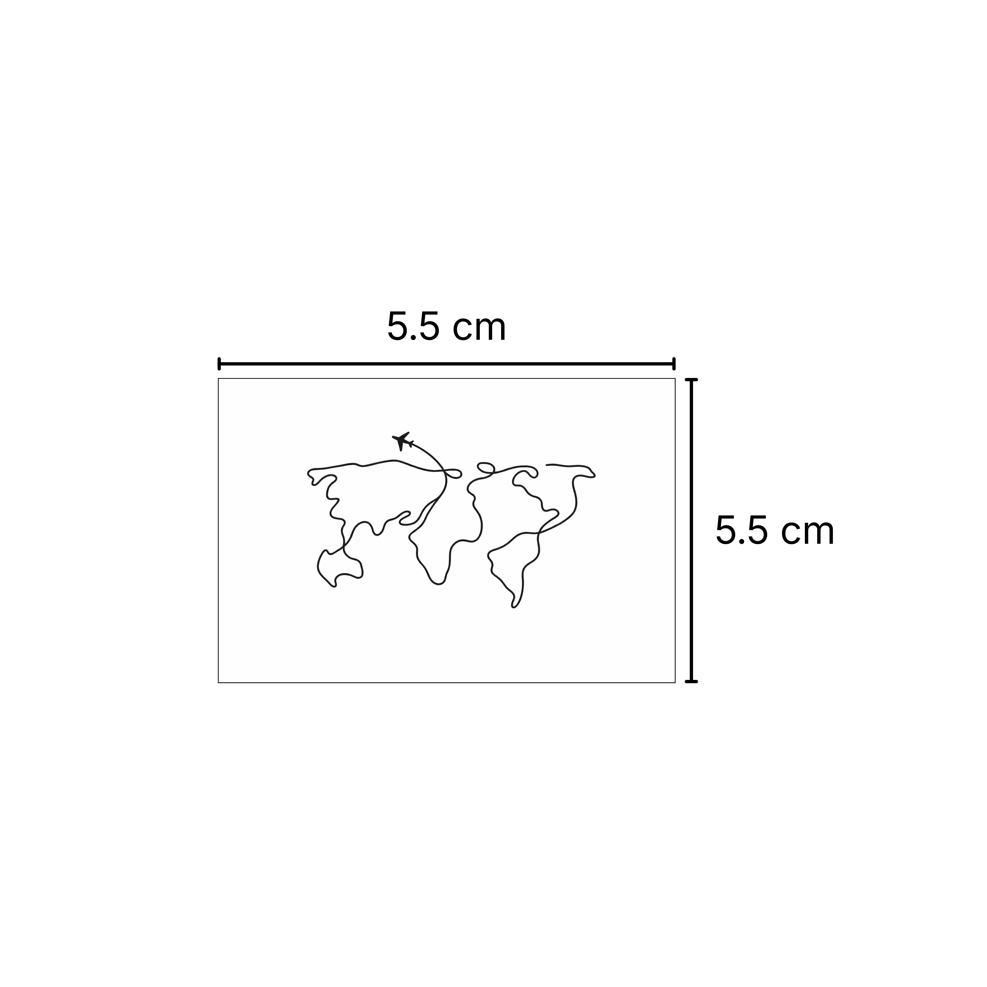 Mapa – Tatuaje Semi Permanente