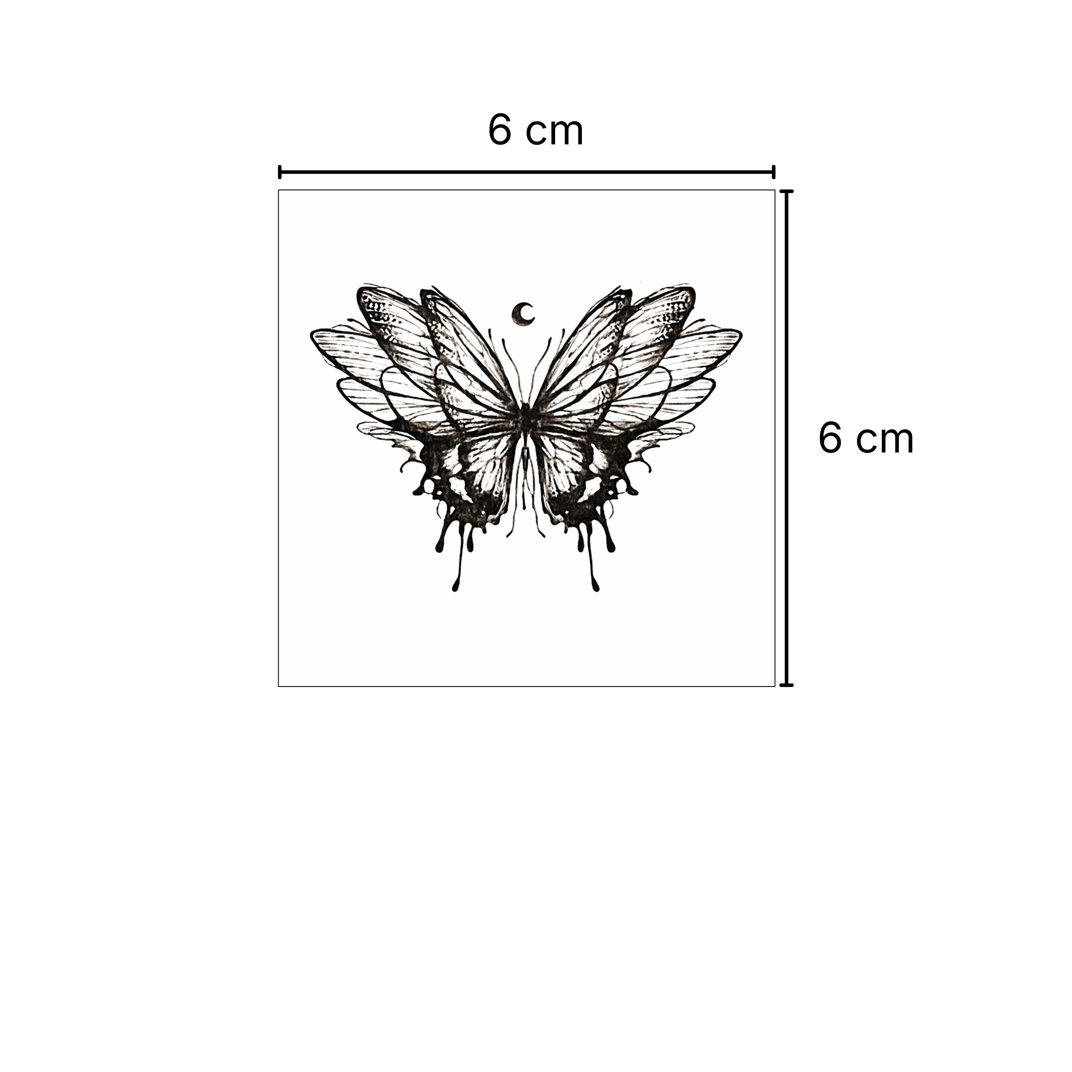 Mariposa – Tatuaje Semi Permanente