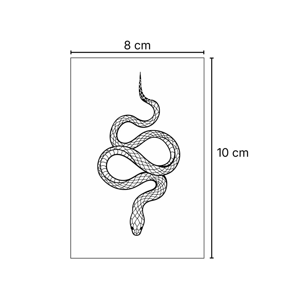 Serpiente – Tatuaje Semi Permanente