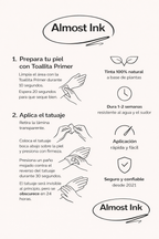 (10 tatuajes) Animales – Tatuaje Semi permanente