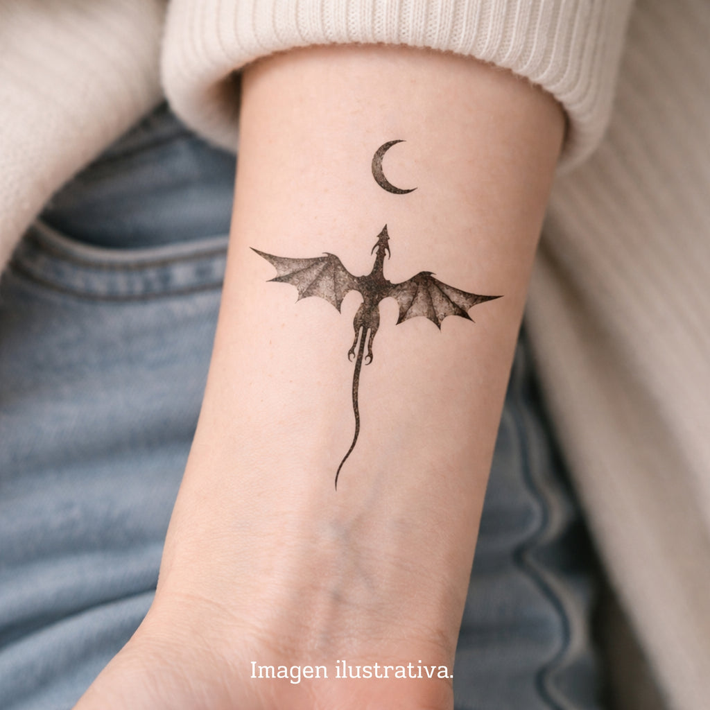 Dragón – Tatuaje Semi Permanente