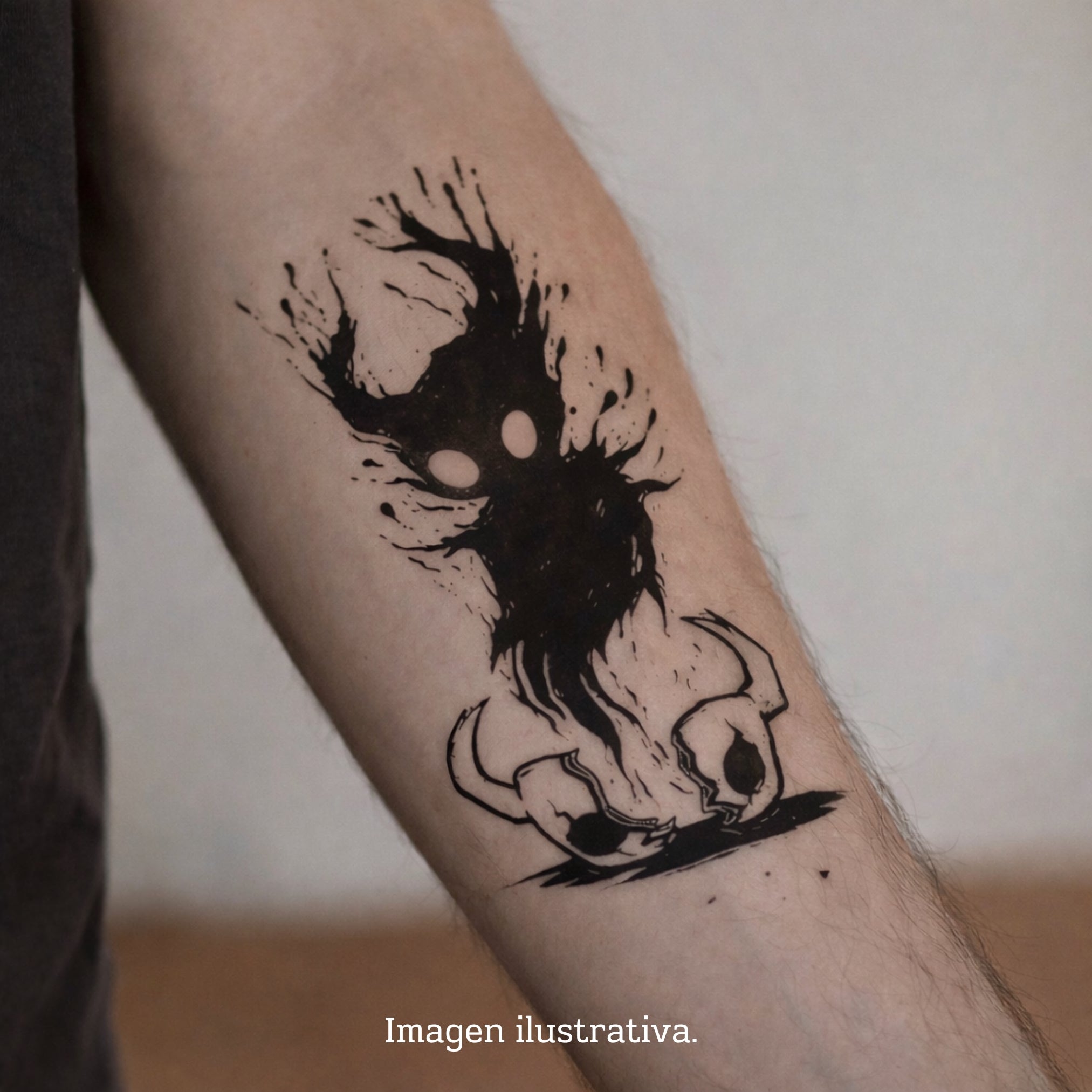 Ilustración Espíritu – Tatuaje Semi Permanente