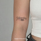 (12 tatuajes) Ilustraciones Amistad – Tatuaje Semi Permanente