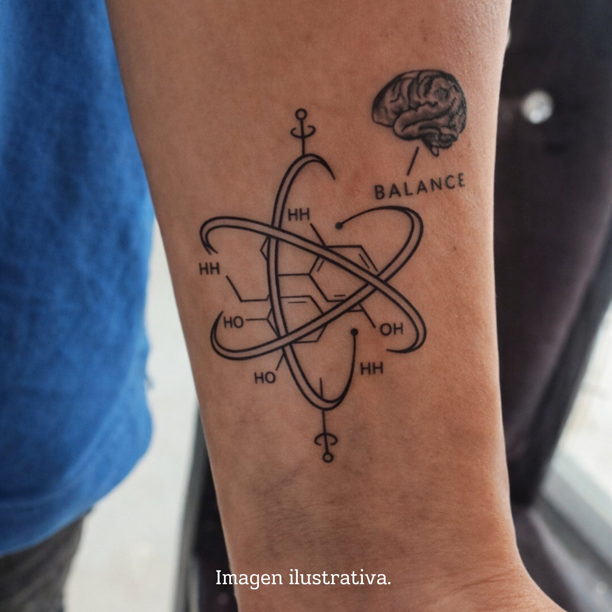 Electrón – Tatuaje Semi Permanente