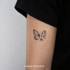 (12 tatuajes) Flores espirituales – Tatuaje Semi permanente