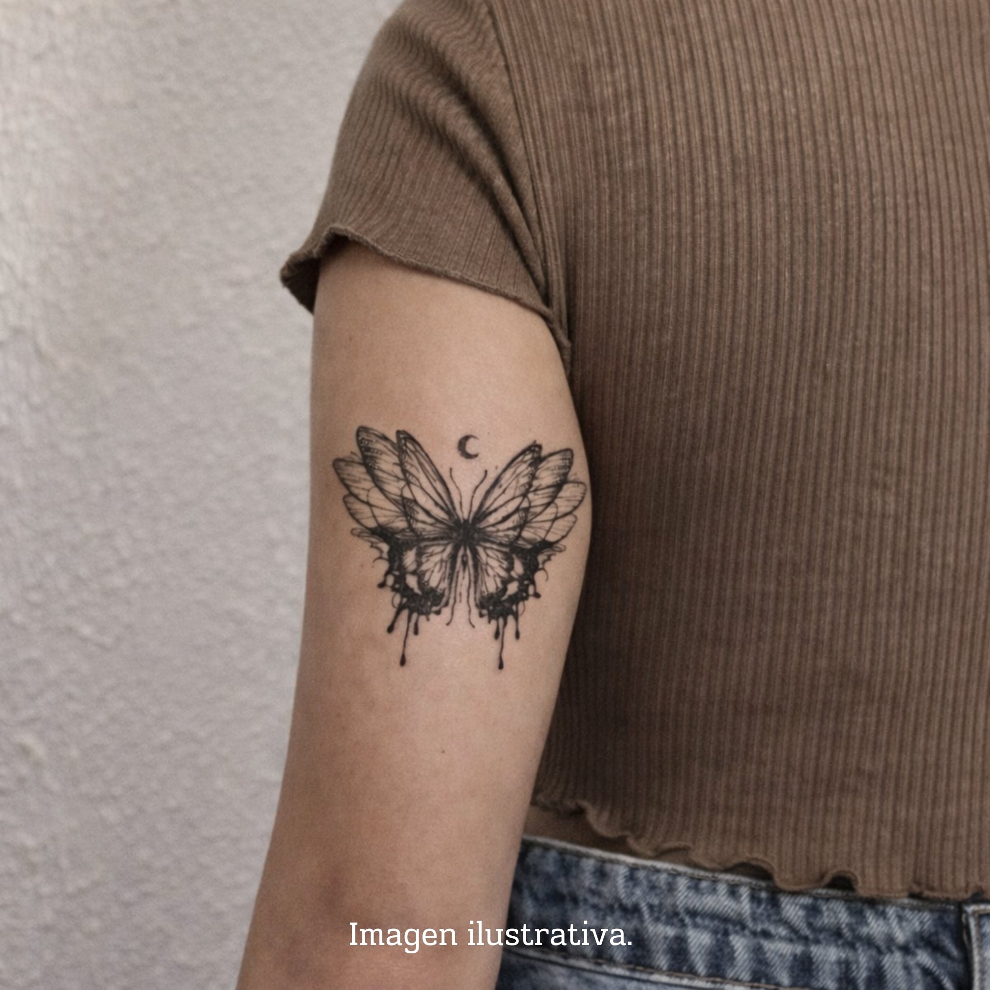 Mariposa – Tatuaje Semi Permanente