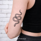 Serpiente – Tatuaje Semi Permanente