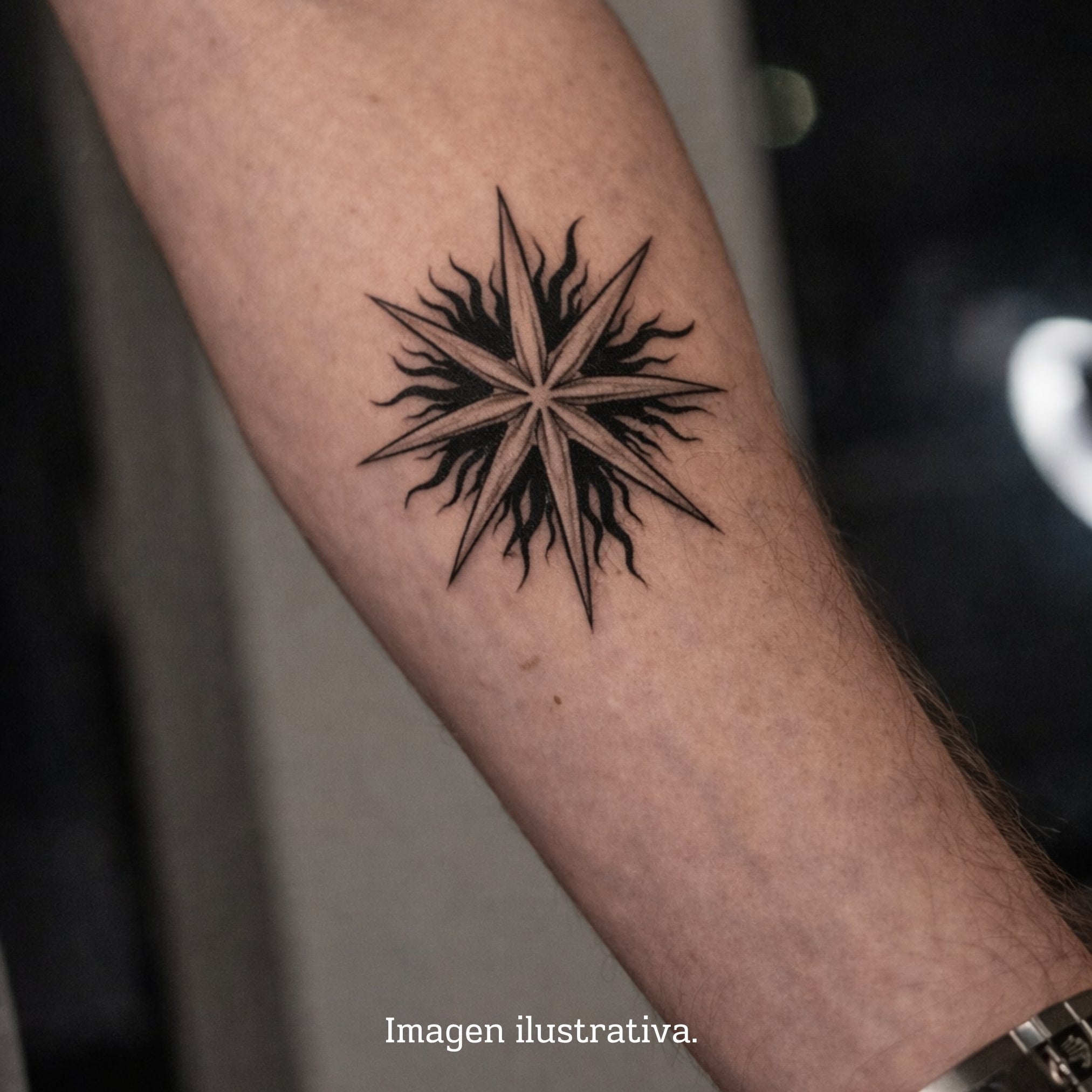Estrella – Tatuaje Semi Permanente