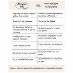 (10 tatuajes) Animales – Tatuaje Semi permanente